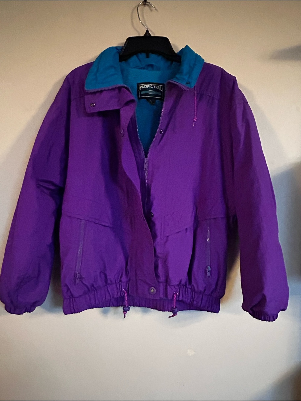 Pacific Trail Purple Jacket with Teal Lining - Women's Ski/Snow Coat